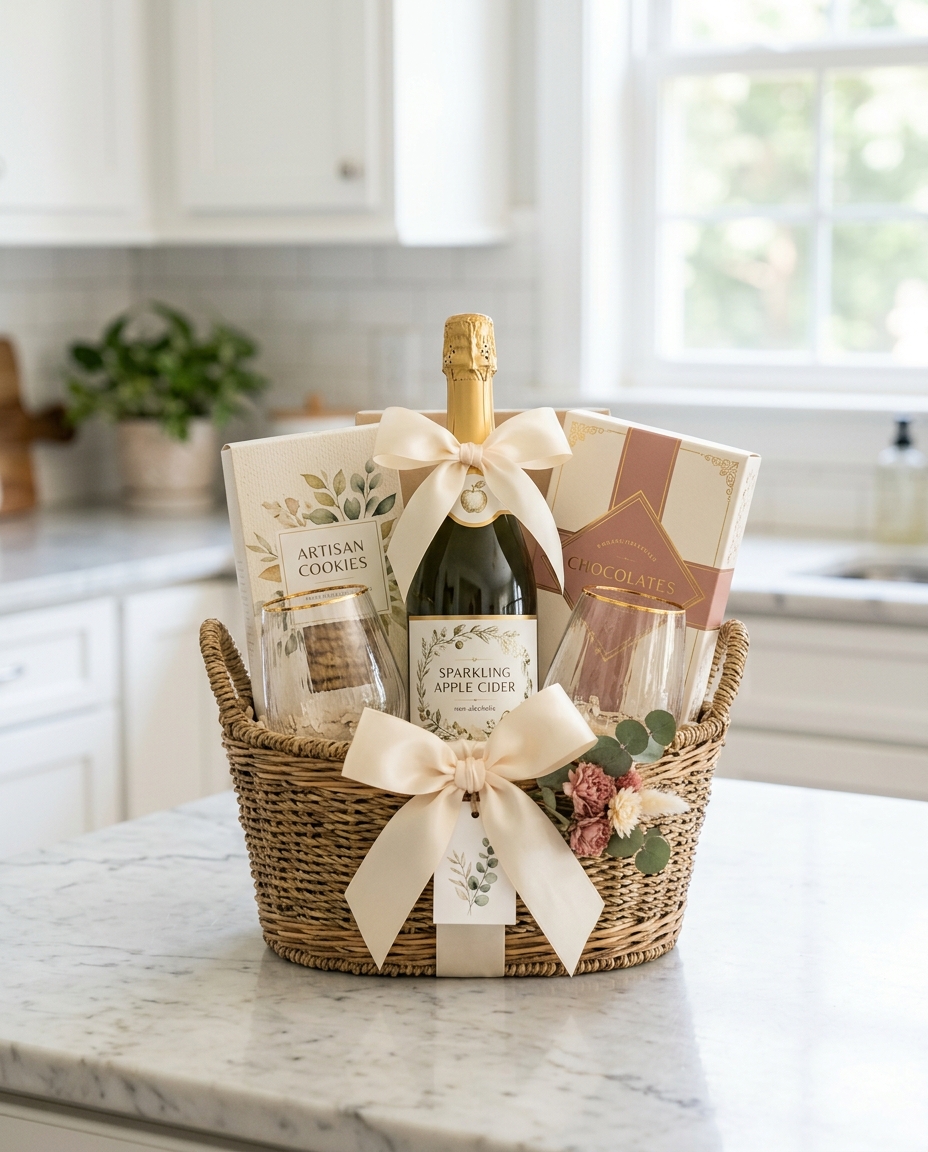 Something to Celebrate — gift basket by Ella's Gift Baskets